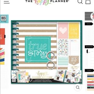 Happy Planner Memory Keeping Box Kit - Big Kit.